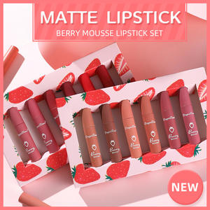 Etiqueta privada Ylie 6 Juego de brillo de labios de terciopelo mate Esmalte de labios impermeable de larga duración Juegos de regalo de maquillaje de lápiz labial personalizable - Product Image 3