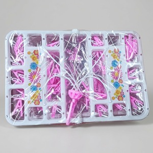 Heavy Duty 40 Clip Laundry Drying Hanger Large Capacity Clothes Airer for Socks Baby Clothes Underwear <b>Wardrobe</b> Storage - Product Image 3