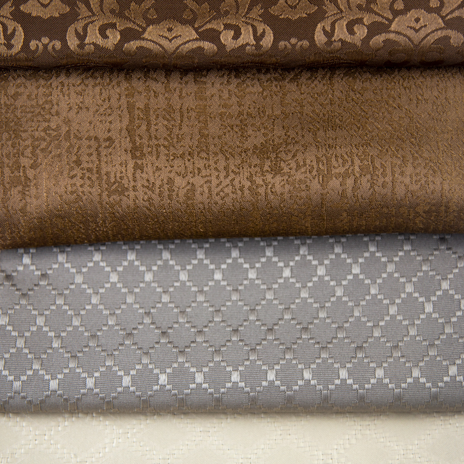 Jacquard curtain fabric