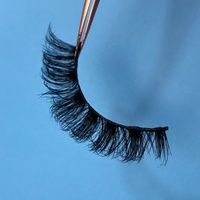 Create her brand new trend wholesale indiidual русский d curl strip lashes, накладные ресницы, натуральные ресницы