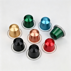 Cápsulas de Café Desechables de Aluminio <span class=keywords><strong>con</strong></span> Tapas, 15 ml, Capacidad de 4-5 g, Multicolores, para Viajes - Product Image 4