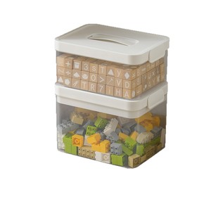 Boîte de rangement transparente avec couvercle 5L 10L pour organiser jouets et livres dans la chambre des enfants - Product Image 2