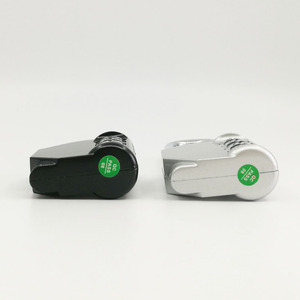 Combination Padlock 4 Digit Zinc Alloy D Type Long Beam Black Silver Gym <b>Locker</b> Lock CH-604L - Product Image 2