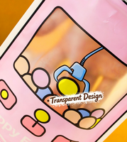 Sac fourre-tout personnalisé de forme spéciale, imprimé avec un design créatif en forme de dessin animé, pour cadeaux et emballages de produits tendance