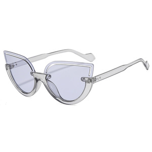 Women Fashion <b>Large</b> <b>Frame</b> Sunglasses Y2K Non-Slip Nose UV400 Anti-UV Protection Elegant - Product Image 5