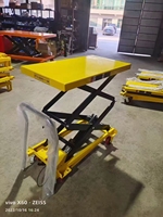 Table de travail de levage HSLLIFT 500kg, levage 1500mm, fourche à ciseaux