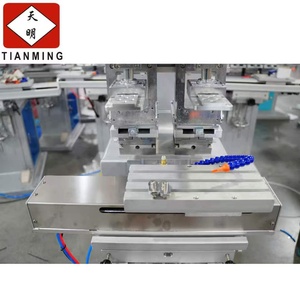 Semi-automatic Two-Color Closed Ink Cup Shuttle Pad Printing Machine - Product Image 3