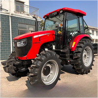 Tracteur à quatre moteurs haute performance, équipement agricole, tracteur à roues polyvalent avec ensemble moteur central