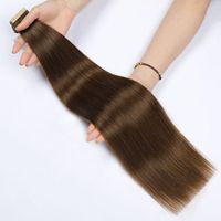 Extensions de cheveux humains vietnamiens Remy vierges à 100 %, à clipser, double trame, en gros, mèches de cheveux bruts, couleur claire, permanentées