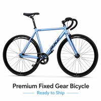 Vélo de montagne en alliage d'aluminium - Vélo de course à guidon haut pour adultes et étudiants, vélo de banlieue pour la pratique du VTT
