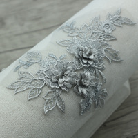 15 Couleurs d'Appliques Florales pour Robes de Mariée, Costumes de Danse, Accessoires de Vêtements DIY et Accessoires de Robes