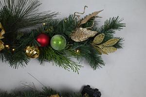 Factory Customized <b>Outdoor</b> Holiday Decor <b>Christmas</b> <b>Garlands</b> Holiday Party Decoration <b>Garland</b> - Product Image 3