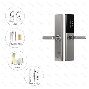 AISUO Tuya WIFI Smart Home Wifi Digital Door <strong>Lock</strong> <strong>Code</strong> Rfid Ic Card App Remote Unlock Biometric Fingerprint Smart <strong>Lock</strong> - Product Image 6