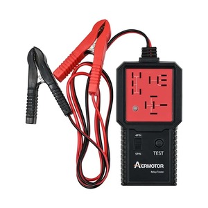 Testeur de relais de voiture Aermotor 12V d'origine Testeur de relais automobile électronique Vérificateur de batterie Analyseur d'alternateur Outil de diagnostic - Product Image 1