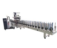 Machine d'enrobage de profilés en bois, machine d'enrobage de profilés en aluminium, machine de revêtement PUR pour cadres de portes et fenêtres