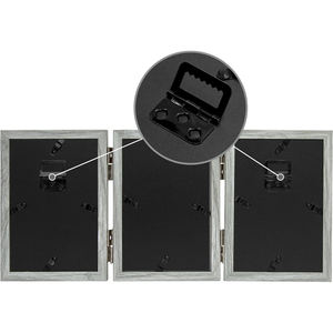 Cadre photo de bureau à collage multi-cadres pour <span class=keywords><strong>cadeau</strong></span> d'anniversaire du père-Amis de la famille de grand-père gris - Product Image 6