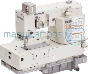 Perfecto estado usado modelo de gama alta Kansai MAC100 de máquina de puntada decorativa máquina en zigzag en stock - Product Image 2