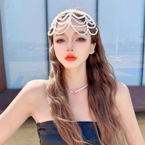 <span class=keywords><strong>Accesorios</strong></span> nupciales para el cabello, hecho en China, diadema de perlas de lujo para regalos de <span class=keywords><strong>boda</strong></span> para invitados - Product Image 3