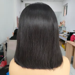 Amara best quality brazilian hair wig 4x4 closure short bob wigs hair weave distributors in stock