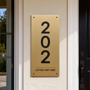 ป้าย<span class=keywords><strong>เลข</strong></span>ที่บ้าน Daco Sign หรูหรา ไฟ LED โมเดิร์น 3 มิติ อะคริลิค กันน้ำ สำหรับสำนักงาน อพาร์ทเมนท์ บ้าน วิลล่า <span class=keywords><strong>ห้อง</strong></span>น้ำ และโรงแรม - Product Image 4