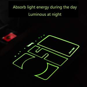 Support de téléphone pour tableau de bord de voiture, coussin antidérapant, support de téléphone portable GPS dans la voiture, support lumineux dans le noir avec numéro de stationnement - Product Image 5