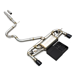 Tubo de Escape Personalizado de Ajuste Directo para VW GOLF 7/7.5 MK7/MK7.5 1.4T 2014-2020, Tubo Intermedio Resonado Boska, Acero Inoxidable Pulido de 1.5mm - Product Image 2