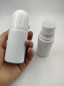Botella cilíndrica vacía de 30mL/50mL con tapa extraíble de plástico, fácil de rellenar, para jabón líquido, desodorantes caseros, aceites esenciales - Product Image 3