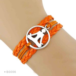 Usine Mode Yoga OM Méditer Yoga Méditation Yogi <span class=keywords><strong>Lotus</strong></span> OHM Asana Sept Chakra Yoga Bracelets pour Les Femmes - Product Image 3