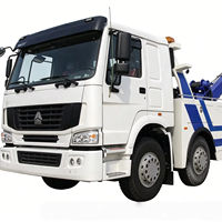 Truk Derek HOWO One Tow Two Berkualitas Tinggi 8 Percepatan untuk Dijual