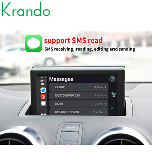Krando nâng cấp hộp giao diện Carplay cho Audi A1 bộ giải mã mô-đun giao diện tự động 2012 2020 không dây Apple Carplay & Android - Product Image 4