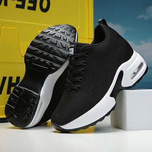Chaussures de sport tendance pour femme, confortables et légères, blanches, rehaussantes, pour la marche et le quotidien, collection automne - Product Image 5