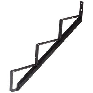 <span class=keywords><strong>Celia</strong></span> jardín y patio exterior marco de aluminio de metal 3 escalones largueros de escalera - Product Image 1