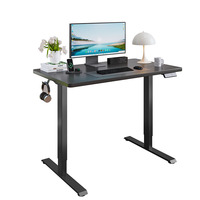 Table de bureau électrique ergonomique à double moteur, hauteur réglable 700-1200 mm, charge maximale 120 kg, moderne et haut de gamme, pivotante