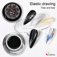 Vernis à ongles Gel d'araignée lumineux au néon professionnel 12 couleurs Gel UV populaire pour Nail Art Glow in the Dark Effect Propre marque