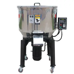 BOGDA Mixer mesin pencampur plastik besi tahan karat vertikal dapat digerakkan kecil untuk oatgranula