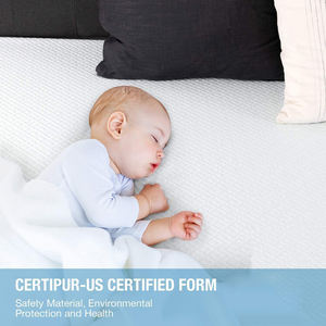 غطاء قابل للغسل مع قاعدة مانعة للإنزلاق 3 بوصة من الجل العلوي قابلة للتنفس لتخفيف الضغط عالية الكثافة - Product Image 2