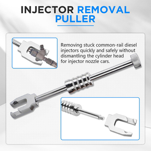 26pcs סולר מזרק סולר מזרק מכשיר פוללר ערכת הסרת פוללר ערכת עם פטיש שקופיות - Product Image 4