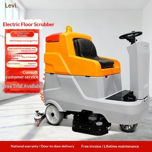 Ride-On Scrubber Workshop Floor Washing Machine Floor Washing Machine Commercial Floor Washing Machine <b>Suction</b> and Mop - Product Image 1