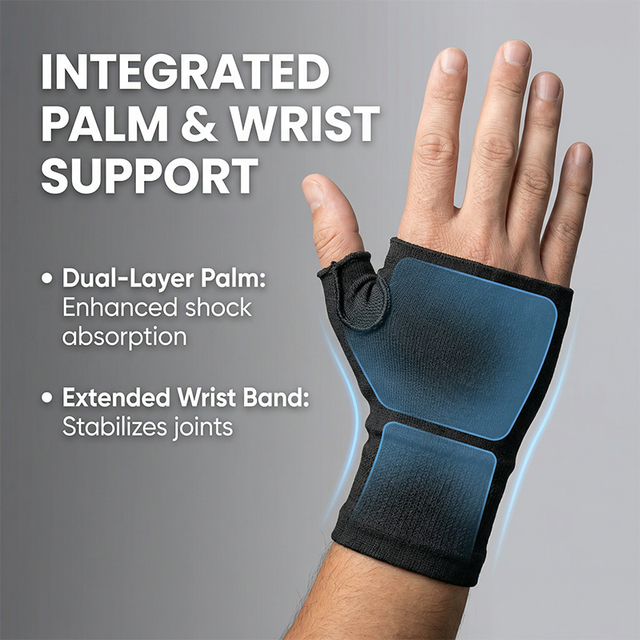 Breathable Thumb Wrist Support Sleeve for Running, Basketball & Tennis - Compression Brace for Pain Relief