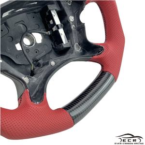 <span class=keywords><strong>Volant</strong></span> en fibre de carbone en cuir perforé Ever-Carbon Racing ECR pour <span class=keywords><strong>Mercedes</strong></span> Benz <span class=keywords><strong>CLK</strong></span> <span class=keywords><strong>W209</strong></span> - Product Image 5