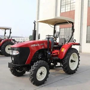 Equipo de máquina agrícola 4X4, Tractor de jardín 50hp 60hp 70hp, Mini Tractor agrícola