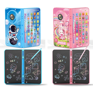 Giocattolo Telefono Pieghevole in Plastica AJB, Telefono Realistico con Tasti Dipinti, 2 in 1 per <span class=keywords><strong>Educazione</strong></span> Precoce e Intelligenza - Product Image 5