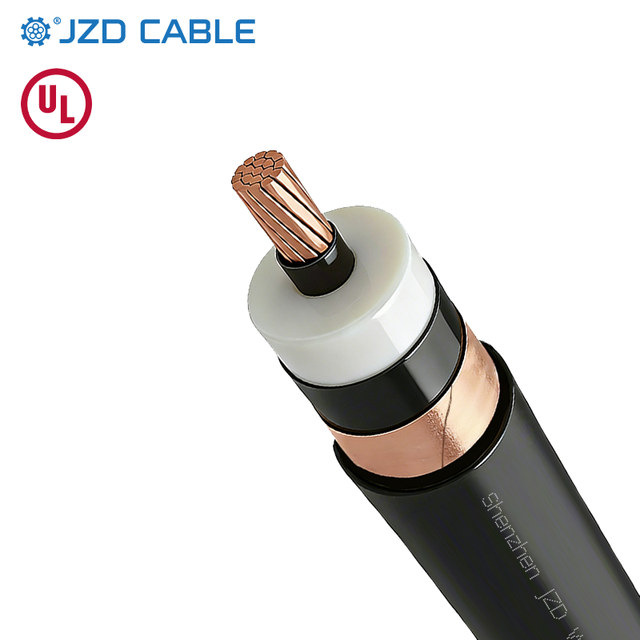 JZD OEM/ODM UL1072 EPR/CTS/PVC Power AL Type MV-105 Cable 15kV 250mcm 350mcm 500mcm 750mcm Copper Direct Burial MV Cable