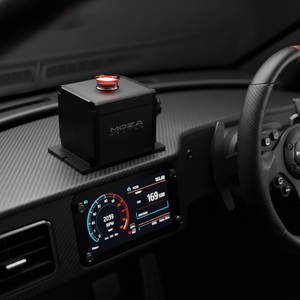 Interrupteur E-Stop MOZA Racing avec logo MOZA RACING compatible avec les simulateurs MOZA, offrant plusieurs modes de protection pour un contrôle de sécurité. - Product Image 6