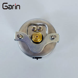 Fábrica Nova Chegada Precisão % <span class=keywords><strong>30psi</strong></span> 2.5 "63mm Caixa De Aço Inoxidável Conexão De Volta Com Suporte de Baixa Pressão Manômetro - Product Image 4