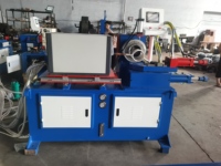 Machine de fermeture de tuyaux en acier inoxydable, soudeuse semi-automatique à faible bruit et à précision