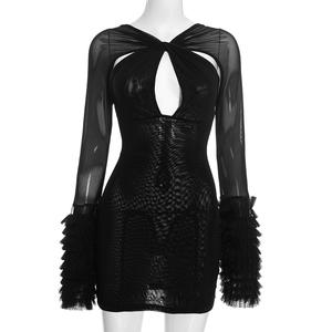 <span class=keywords><strong>Vestiti</strong></span> all'ingrosso delle donne di moda popolare nuovo disegno 2025 signore abito in maglia <span class=keywords><strong>manica</strong></span> <span class=keywords><strong>lunga</strong></span> - Product Image 4