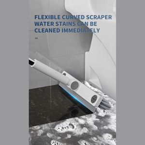 Promotional Bathroom Floor Brush Two-in-one Long-handled Hard-bristled Household Bathroom Cleaning Artifact <b>Gap</b> Brush - Product Image 3