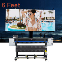 Impresoras ecológicas de gran formato xp600, cortador de transferencia de calor de película de tablero de PVC, doble cabezal, gran formato, 1,6 M, 1,8 m, 3,2 M, impresora eco solvente