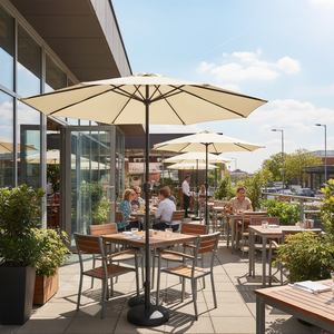 <span class=keywords><strong>Sombrilla</strong></span> de Restaurante para Exteriores, Extra Grande, Resistente, de Grado Comercial, para Patio, Jardín, Piscina, Enorme Parasol Impermeable - Product Image 1